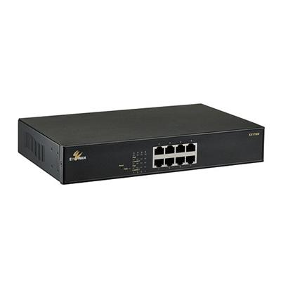 Компактные PoE-коммутаторы Gigabit Ethernet для непроизводственных помещений (EX17908)
