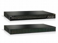 Управляемые комбинированные коммутаторы Fast+Gigabit Ethernet формата 1U (EX27000)